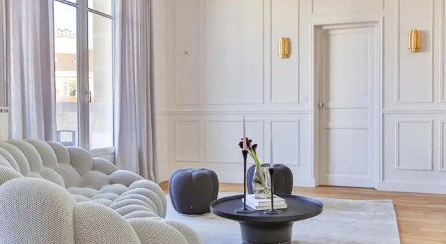 Design Passy Terrace 2 Bedroom Apt With Balcony in Paris, Забронировать Бутик-отель Париж Иль-де-Франс, рядом с Maison de Balzac