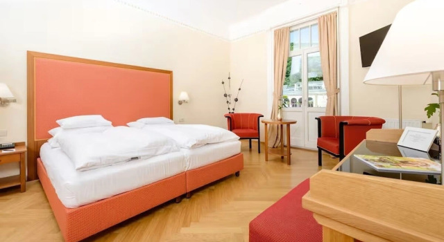 Двухместный номер Comfort с балконом и с видом на парк Hotel Herzoghof