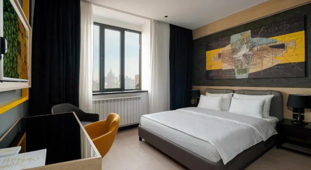 Номер Deluxe Maccani Black Luxury Suites