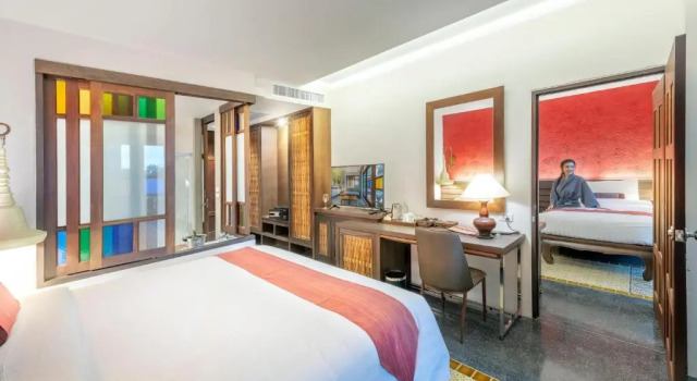Четырёхместный номер Deluxe Monkham Village Hat Yai