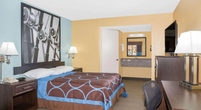 Двухместный номер Standard Super 8 by Wyndham Sarasota Near Siesta Key