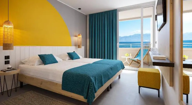 Двухместный номер Standard с балконом Sunny Baška Hotel by Valamar
