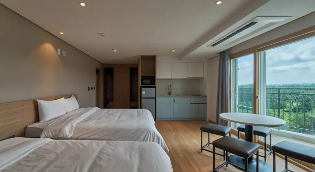Двухместный семейный номер Standard с видом на горы Wavejeju Hotel & Resort