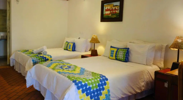 Четырёхместный номер Deluxe Hotel Hacienda Combia