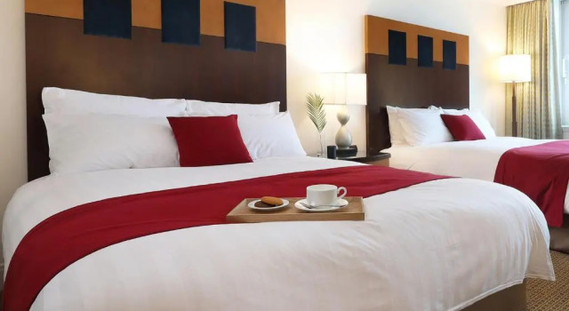 Шестиместный семейный номер Standard с видом на гавань Ramada Plaza Jeju