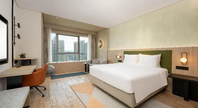 Двухместный номер Standard EVEN Hotel Hangzhou Yintai City by IHG