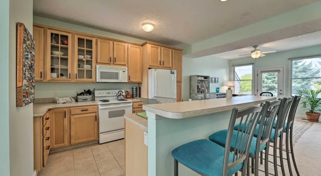 Апартаменты Bright Manistee Condo w/ Beach + Pool Access!