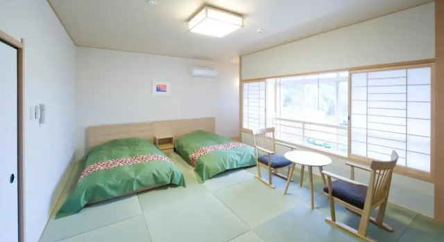With Open-Air Bath Maisonette Japanese-Style Room Mikasa Ryokan