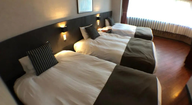 Трёхместный номер Deluxe Otaru Asari Classe Hotel