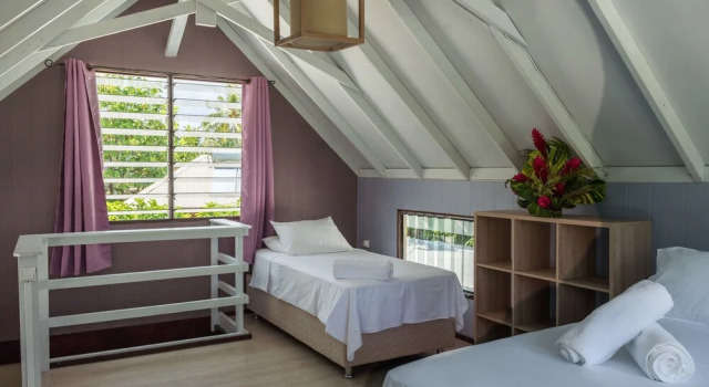Matira Sunset House, Book Hotel Hoteller i Bora Bora med morgenmad, Morgenmad