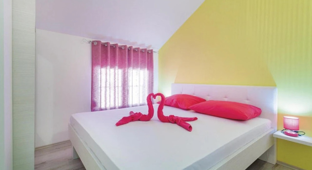 Awesome Home in Kastel Stafilic with Hot Tub, WiFi & 4 Bedrooms