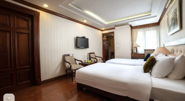 Семейный номер Standard с видом на город Thien Thai Hotel & Spa