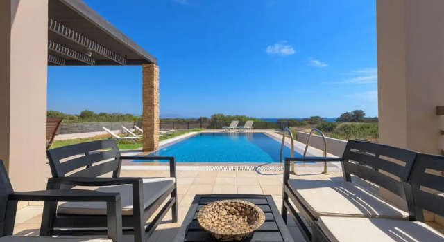 Villa Blue Wave Tria, Reserva ahora Villa Hoteles en Rodas con piscina, Piscina