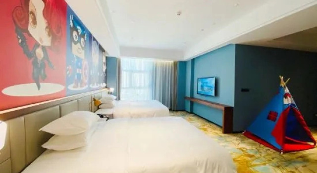Семейный тент Yulaicheng Xinghe Hotel (BaiSe Mengzhidao · Sports Center Branch)