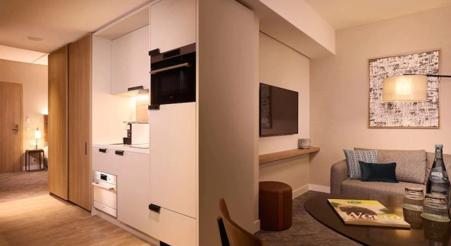 Апартаменты Premier с красивым видом из окна Adina Apartment Hotel Munich