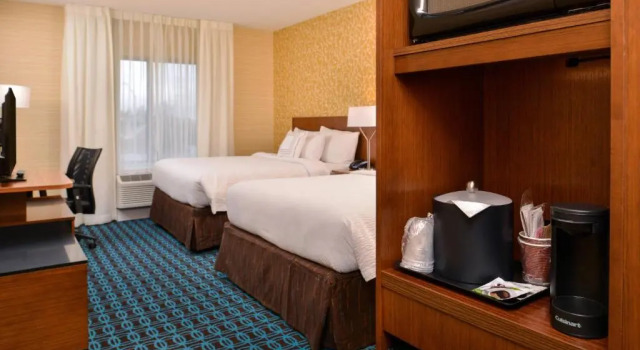 Двухместный номер Standard с видом на реку Fairfield Inn & Suites by Marriott Eugene East/Springfield