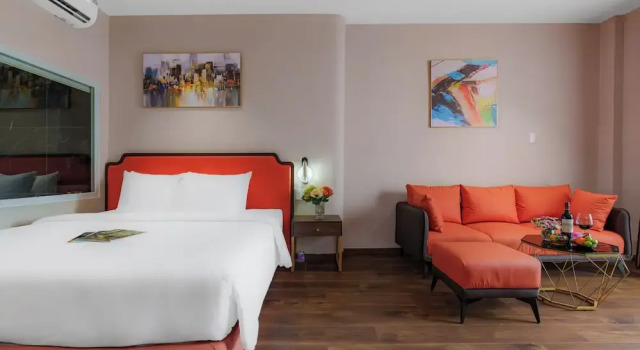 Двухместный полулюкс с видом на город Salute Saigon Hotel and Spa