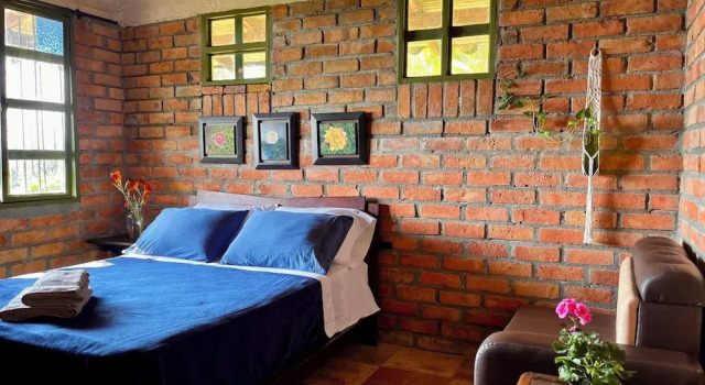Номер Premier El Cerrito Ventanas Parapente - Bed and Breakfast Premium