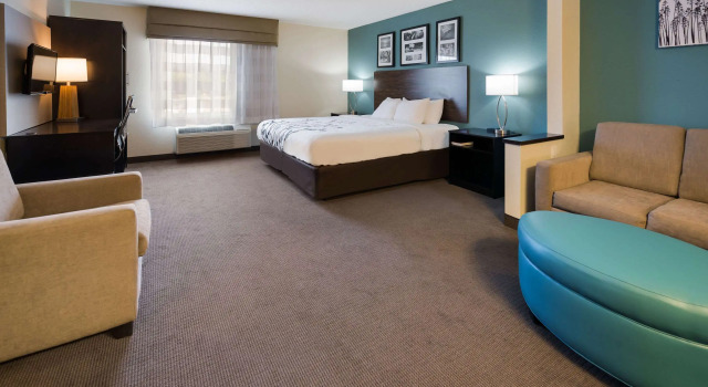 Двухместный люкс Sleep Inn & Suites Port Clinton