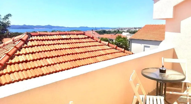Двухместный номер Standard с балконом и с видом на море Residence Antiqua Rooms