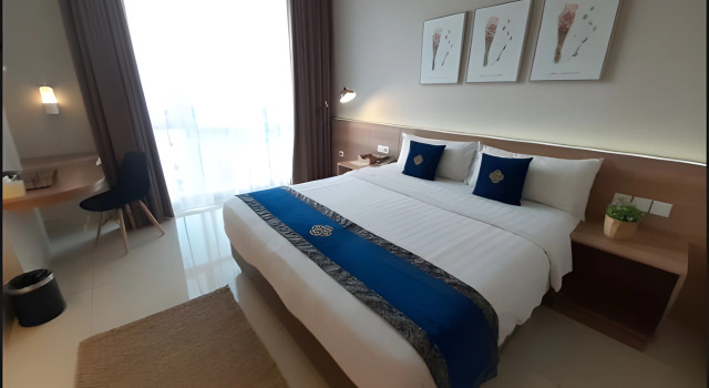 Deluxe Double room Antero Hotel Jababeka Cikarang