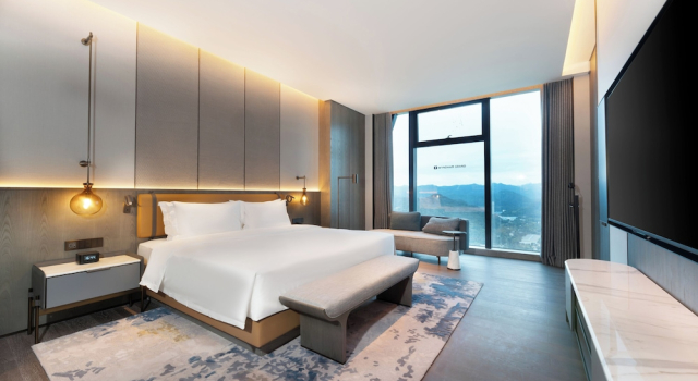 Двухместный номер Executive с видом на реку Wyndham Grand Yichang Riverside