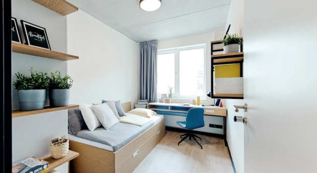 Номер Economy YOUNIQ Gdansk - Campus Accommodation