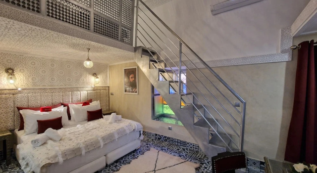 Standard Quadruple room Riad Explore - Marrakech Medina Boutique Guest House