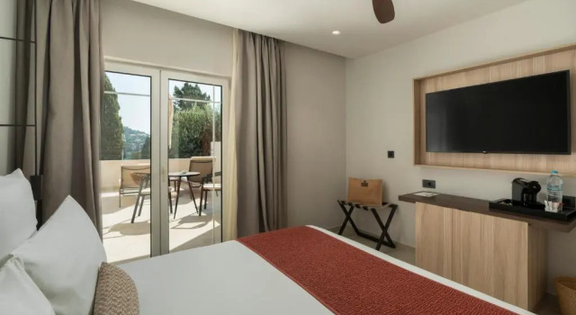 Двухместный номер с видом на море Отель Hyatt Ziva Corfu