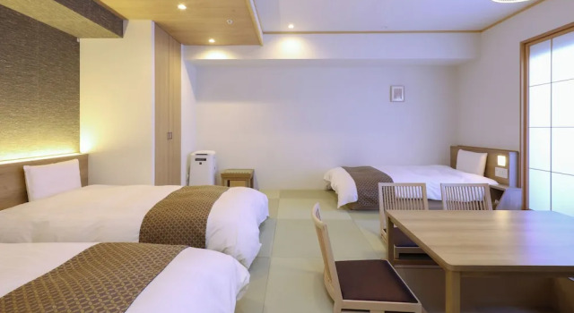 Номер Japanese-Style Deluxe Dormy Inn Premium Ginza - Natural Hot Spring