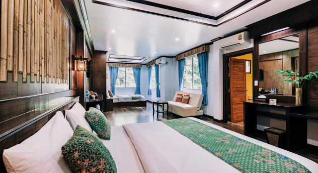 Семейный номер Standard с видом на сад Railay Phutawan Resort