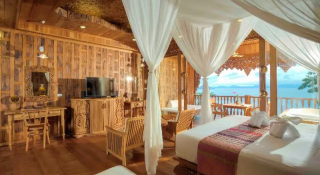 Двухместный номер Grand Deluxe с видом на океан Santhiya Koh Yao Yai Resort & Spa - Up to THB 3,000 Resort Credit per Night , Mandatory Shared Speedboat from Ao Po Grand Marina, Phuket