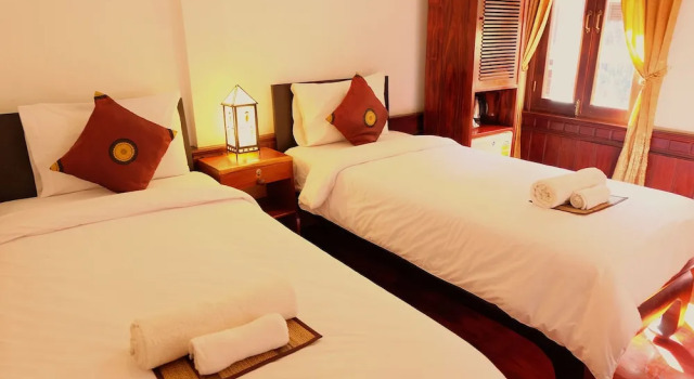 Двухместный номер Standard с балконом Phousi Guesthouse