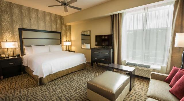 Двухместная студия Mobility/Hearing Accessible with Roll-In Shower Homewood Suites by Hilton Charlotte Ballantyne, NC