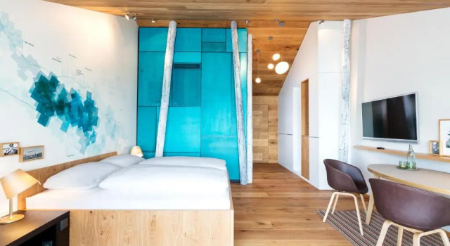 Двухместный номер Standard с балконом и с видом на озеро Hotel Seehof