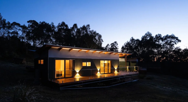 Двухместная вилла Luxury с балконом и с видом на горы Freycinet Resort