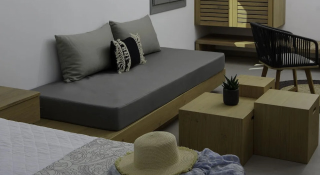 Семейный люкс с видом на море Oro Suites