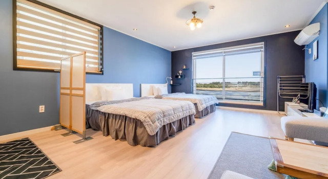 Номер Standard c 1 комнатой Gaviota Oceanfront Pension Jeju