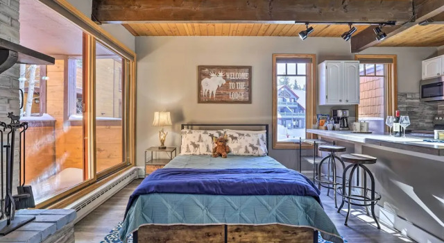 1/2 Mi to Chairlift! Breck Condo w/ Hot Tub Access, Забронировать Апартаменты/квартира Апартаменты Брекенридж, Апартаменты/квартира