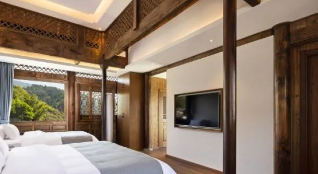 Семейный люкс Wuyuan YIHUI HOUYUAN Homestay