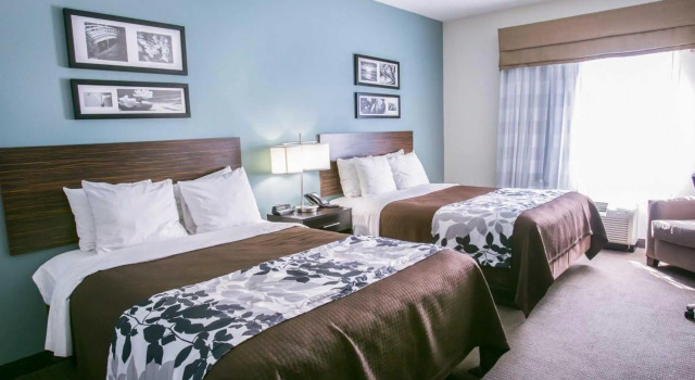 Четырёхместный номер Standard Sleep Inn & Suites Austin North-Pflugerville