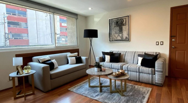 Large and Comfortable Apartment in Napoles Area Neighborhood, Забронировать Апартаменты/квартира Отели Мехико с парковкой, рядом с Центр международной торговли Pepsi Center, Парковка