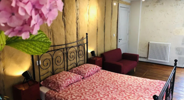 Номер Standard Chambres d'Hôtes Rouge Bordeaux