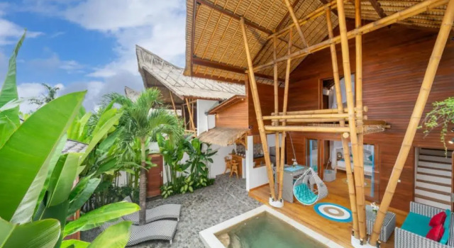 Вилла с 2 комнатами The Secret Jungle Villas Berawa