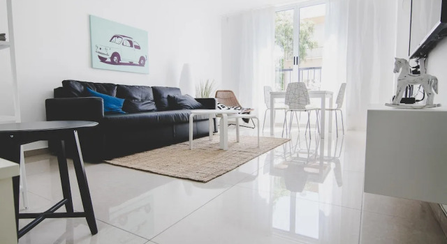 Stunning Family Apartment, Забронировать Апартаменты/квартира Тель-Авив Тель-Авивский округ, рядом с Алмазная биржа