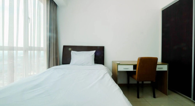 Big and Cozy Gandaria Heights 3BR Apartment with Direct Access to Mall