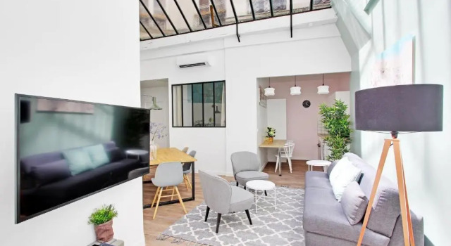 Апартаменты Цокольный этаж Rent a Room - Residence Meslay