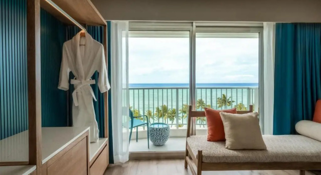 Habitación doble Premium con vista al océano Crowne Plaza Resort Guam
