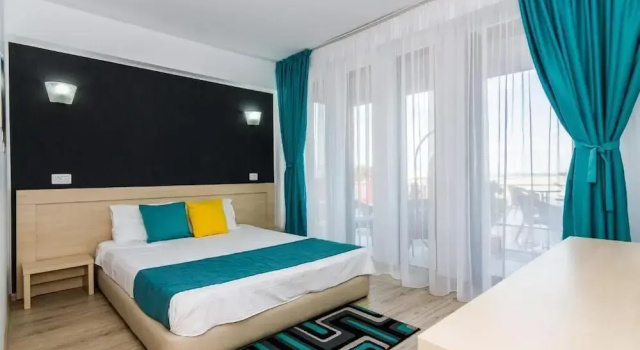 Двухместный номер Standard с балконом и с видом на море Ryanna Beach pe plaja Belona