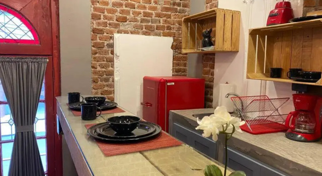 Апартаменты Estudio, en casa de 1910, a una cuadra del Angel